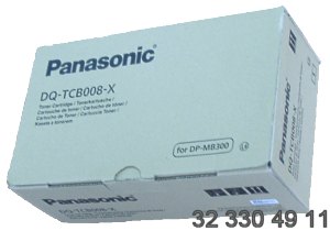 Kaseta z tonerem
 Panasonic DQ-TCB008 
