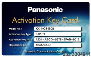  Licencja 8 telefonów systemowych IP
 Panasonic KX-NCS4508 