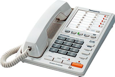  Dwuliniowy telefon sekretarski
 Panasonic KX-T3250PD 