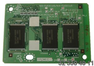 Karta rozbudowy pamięci
Panasonic KX-TDE0105 Karta rozbudowy pamięci
Panasonic KX-TDE0105